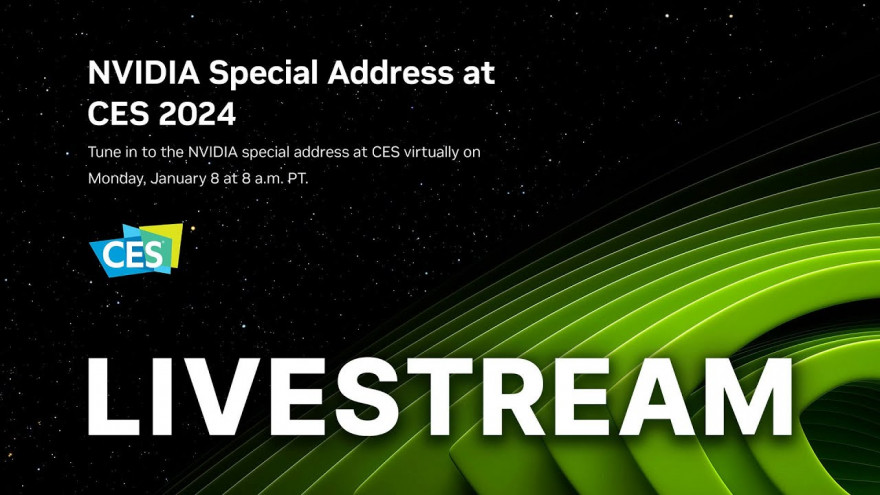 NVIDIA Special Address at CES 2024